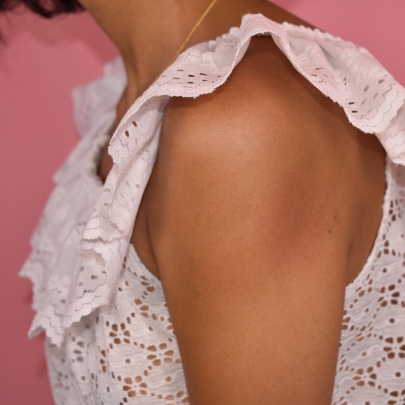 SOLDVtg off the shoulder 70s top - Picture 2 of 4